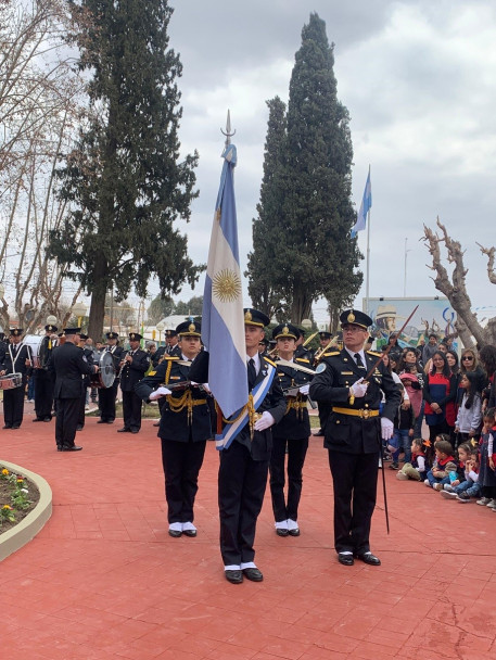 imagen 4 La Delegación Zona Este participó de un memorable Acto por el 174° Aniversario del fallecimiento del Gral. Don José de San Martín