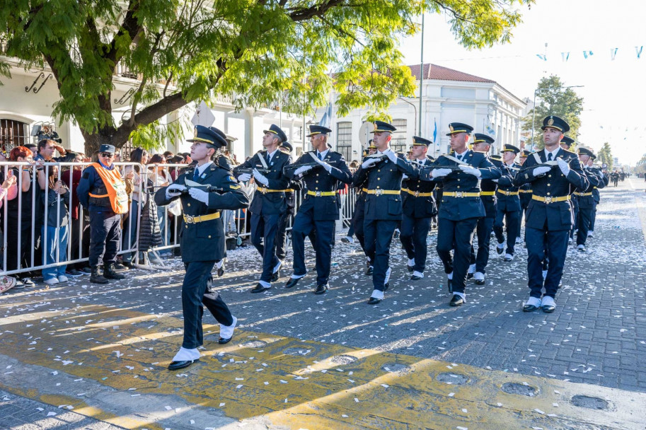 imagen 5 El Instituto Universitario de Seguridad Pública celebró la semana de Mayo en toda la Provincia