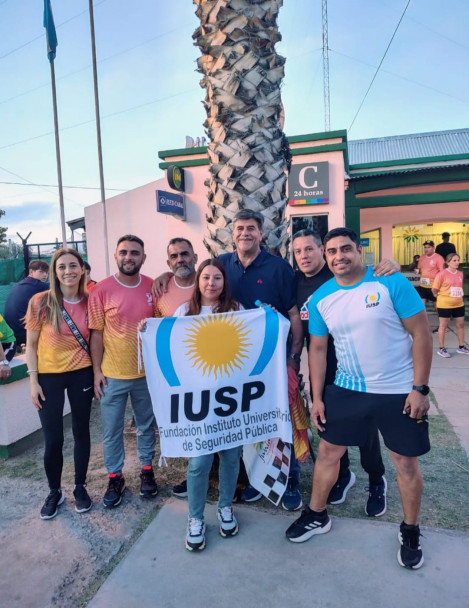 imagen 5 El IUSP Delegación Zona Este presente en la Maratón Nocturna de Junín