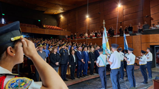imagen Histórica colación de grado con el mayor número de Licenciados en Seguridad Pública y Seguridad Penitenciaria del IUSP
