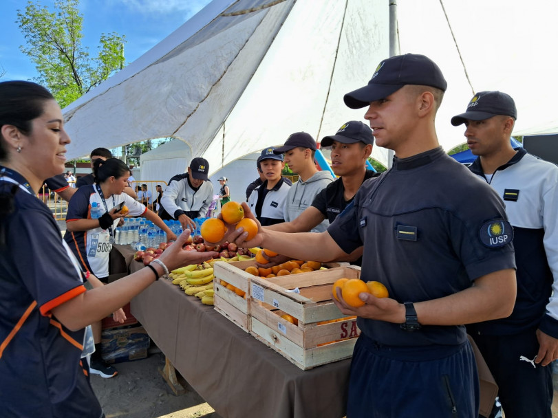 imagen La maratón del IUSP se vivió en clima de fiesta en el predio de la Virgen de Guaymallén