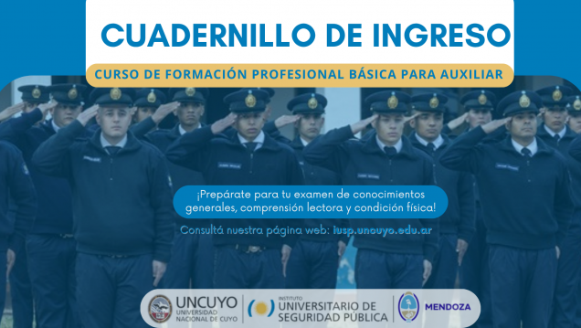 imagen Aspirantes a Auxiliares: ya están disponibles los contenidos para el ingreso