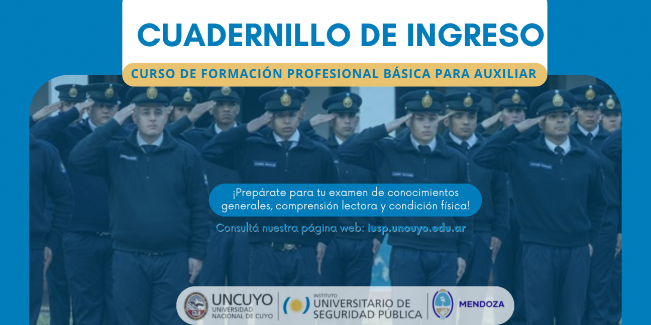 imagen Aspirantes a Auxiliares: ya están disponibles los contenidos para el ingreso