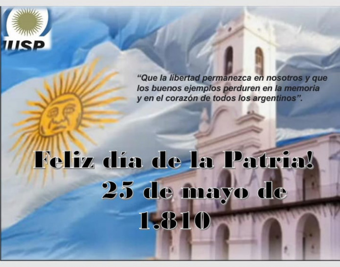 imagen 25 de Mayo día de la Patria Argentina
