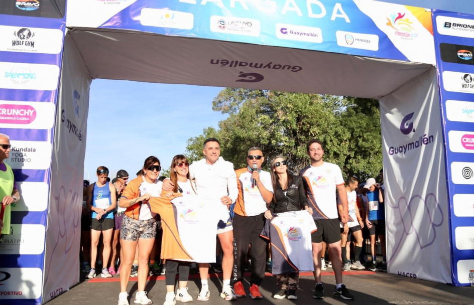 imagen La maratón del IUSP se vivió en clima de fiesta en el predio de la Virgen de Guaymallén