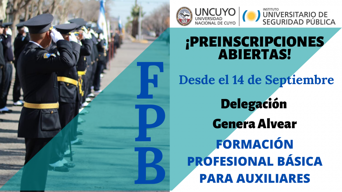 imagen Se inicia la preinscripción al Curso de FPB para Auxiliar en la DELEGACIÓN GENERAL ALVEAR