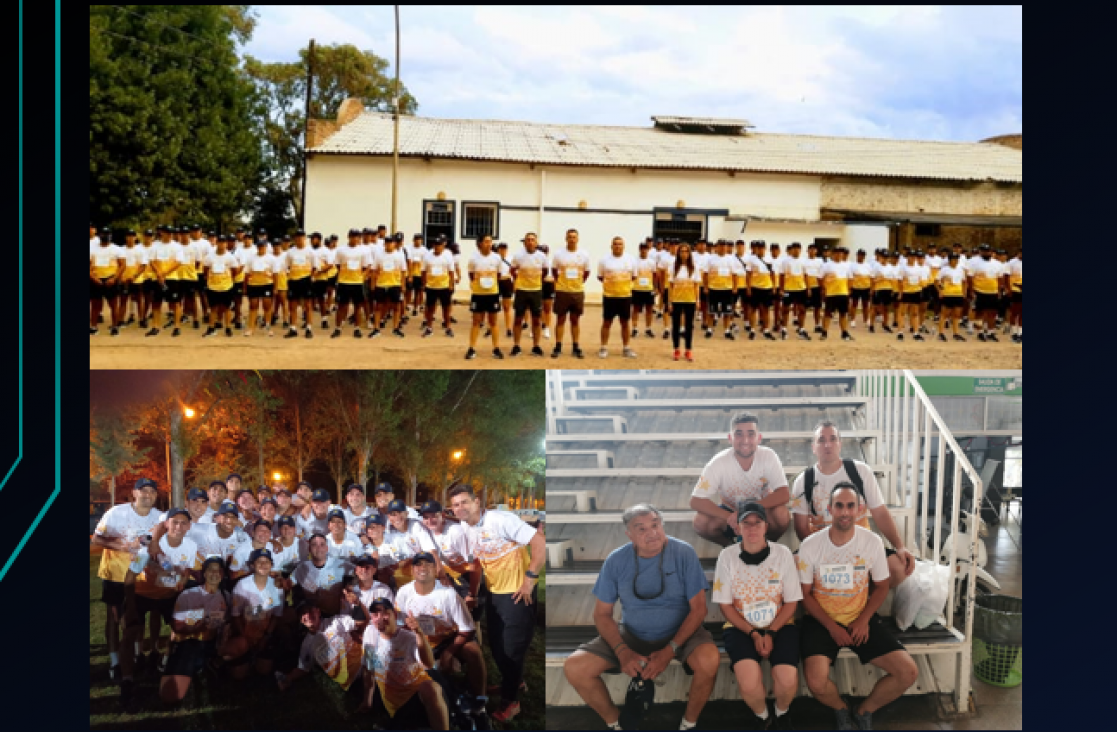 imagen Alumnos y cadetes del IUSP participaron en la Maratón Nocturna de Junín