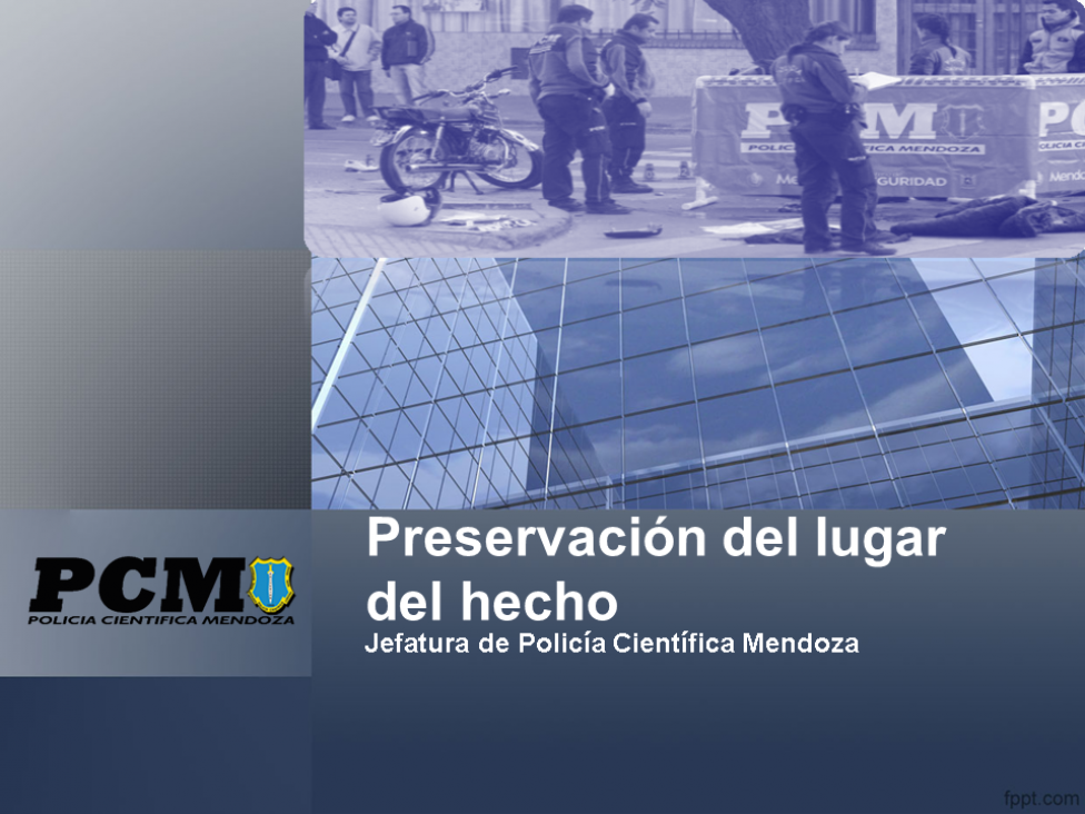 imagen Curso de "Preservación del escenario del crimen"