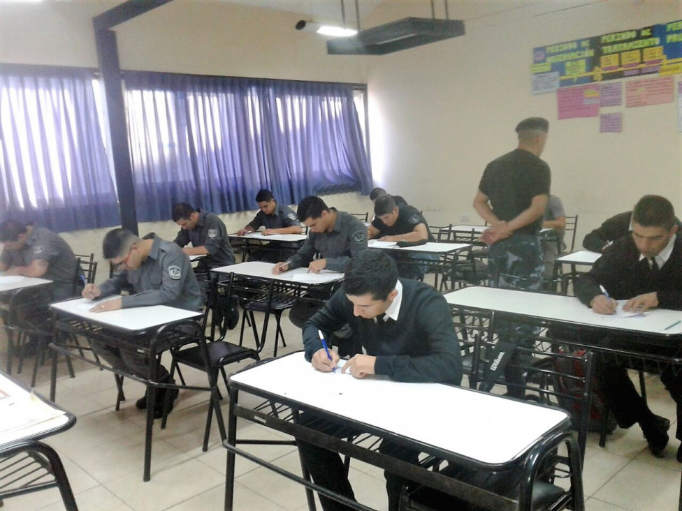 imagen Se realizó examen para inscriptos de Penitenciaria de Sede Central y Zona Sur