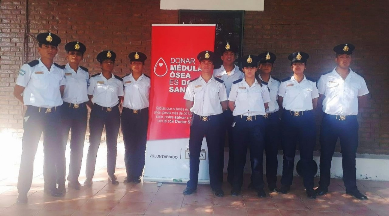 imagen Cadetes de Delegación Zona Este participaron de campaña de donación de sangre