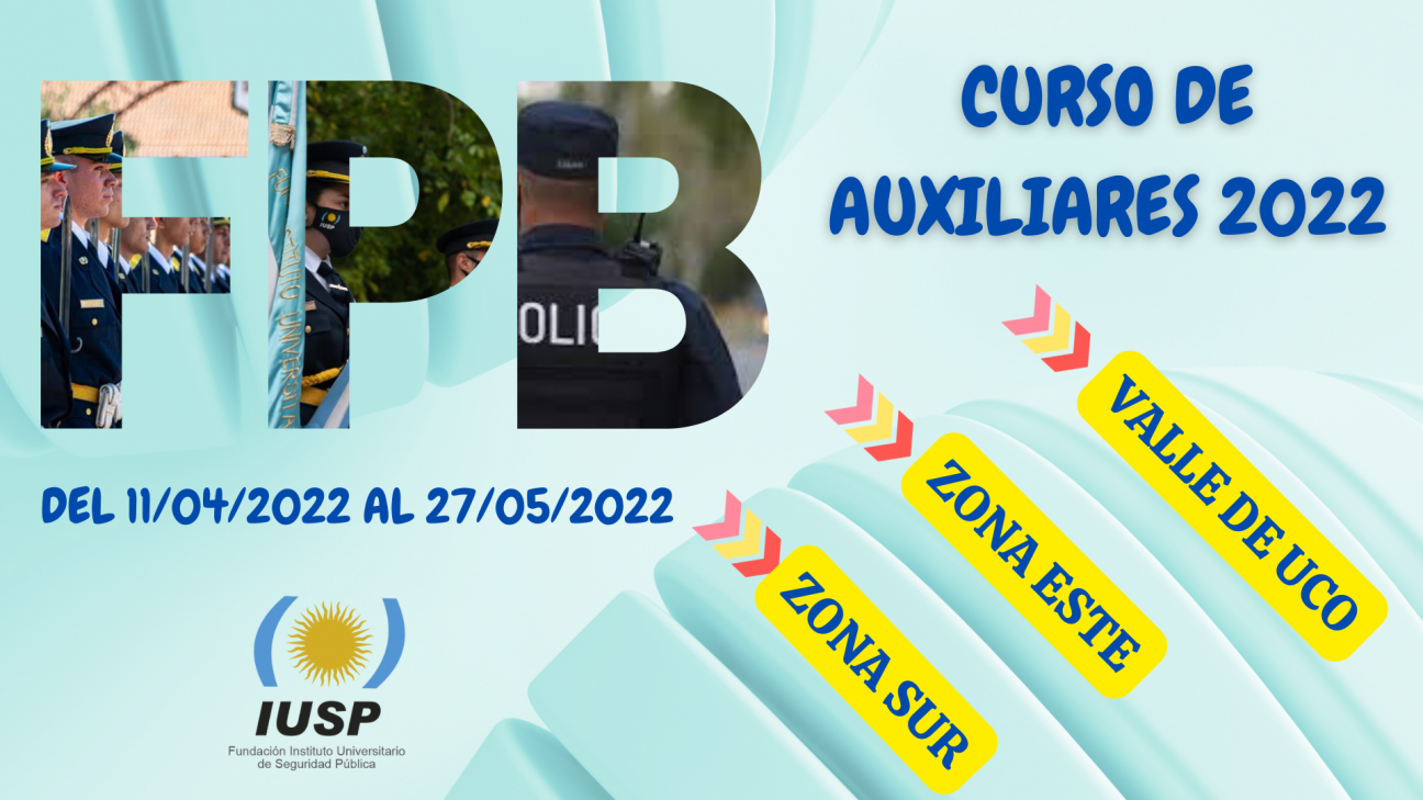 imagen Abrimos la preinscripción para el Curso de FPB para Auxiliares en Seguridad Pública