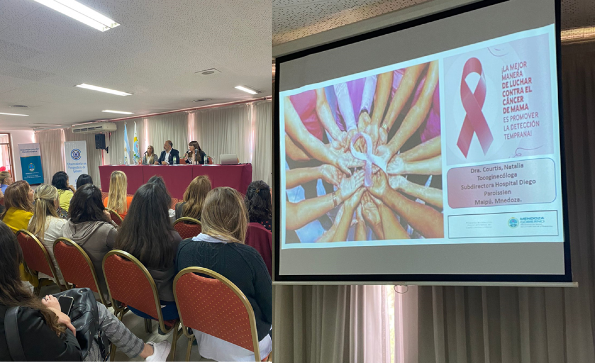 imagen Se realizó Jornada de concientización del cáncer de mama para el personal femenino del IUSP