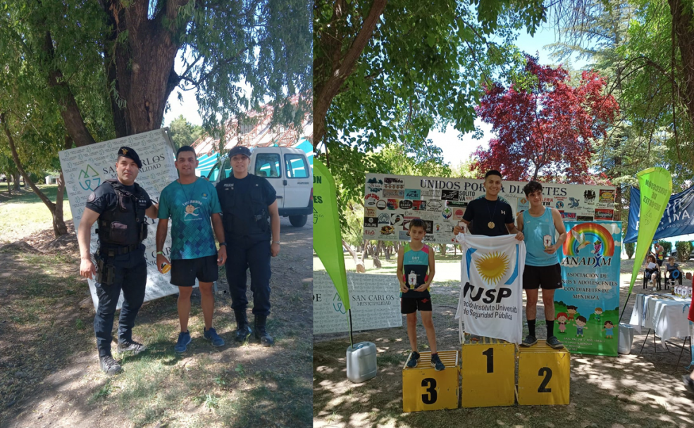 imagen 4 Cadetes del IUSP brindaron seguridad y participaron en Maratón Solidaria en San Carlos