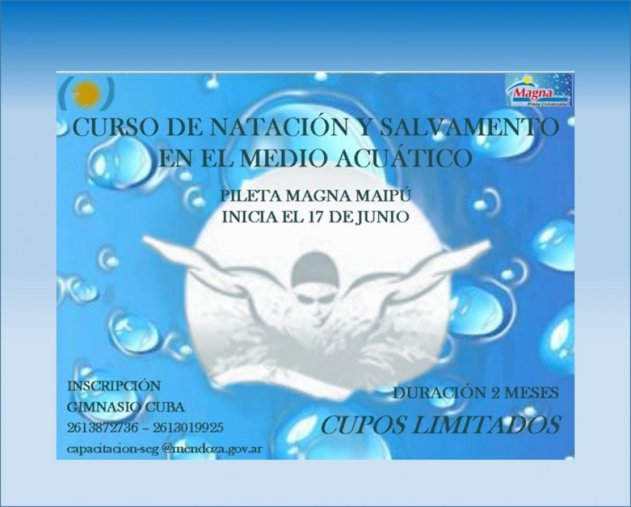 imagen Curso de natación y salvamento en el medio acuático