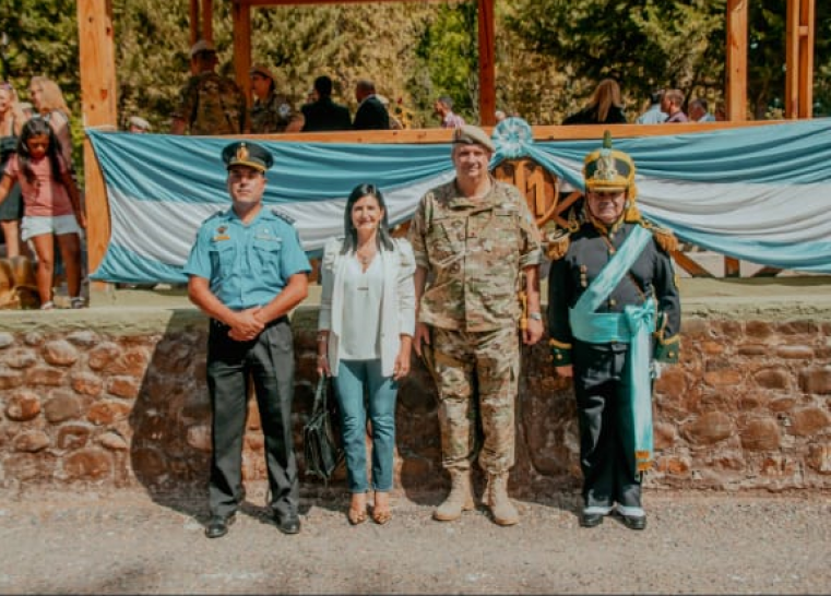 imagen El IUSP Delegación Valle de Uco presente en posesión de la Jefatura del Regimiento de Infantería de Montaña 11 "Gral. Las Heras"