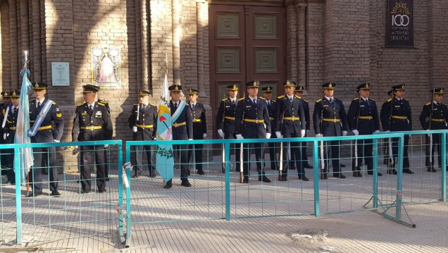 imagen El IUSP  en conmemoración del santo patrono de la Policía de Mendoza
