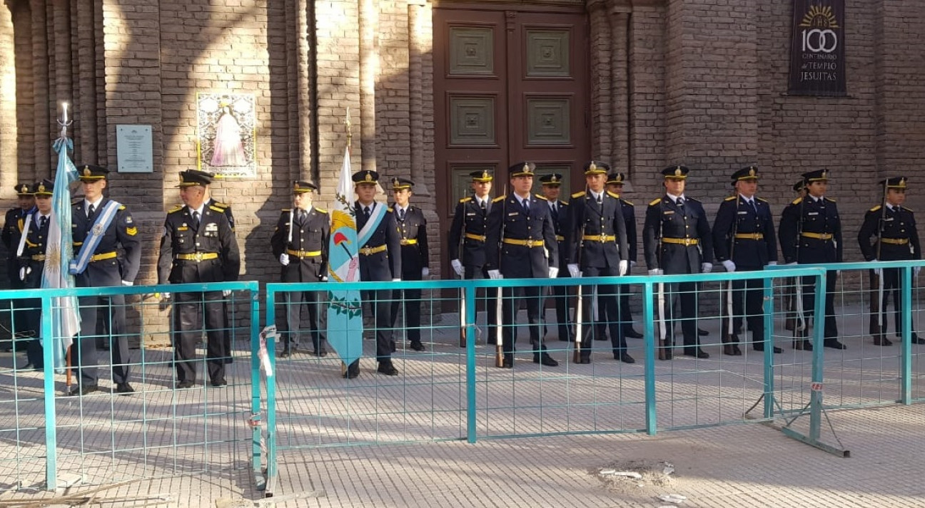 imagen El IUSP  en conmemoración del santo patrono de la Policía de Mendoza