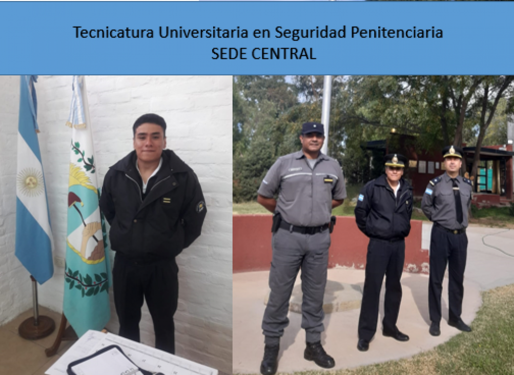 imagen Nuevo egresado de Tecnicatura en Seguridad Penitenciaria de Sede Central