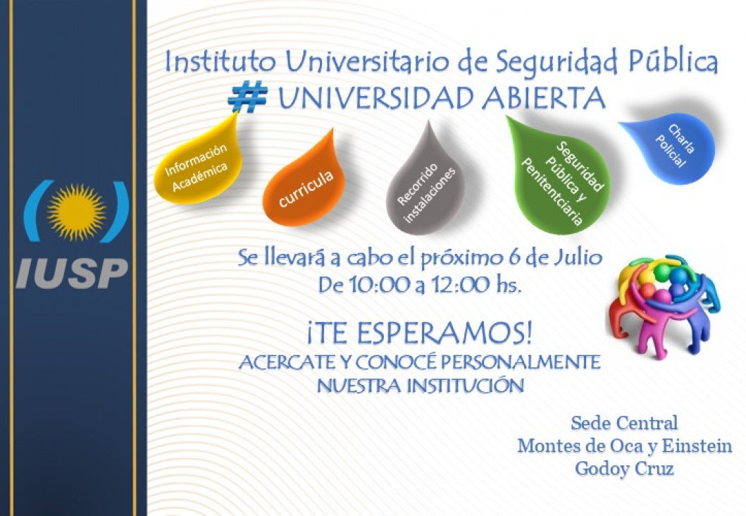 imagen El IUSP te invita a la UNIVERSIDAD ABIERTA en Sede Central