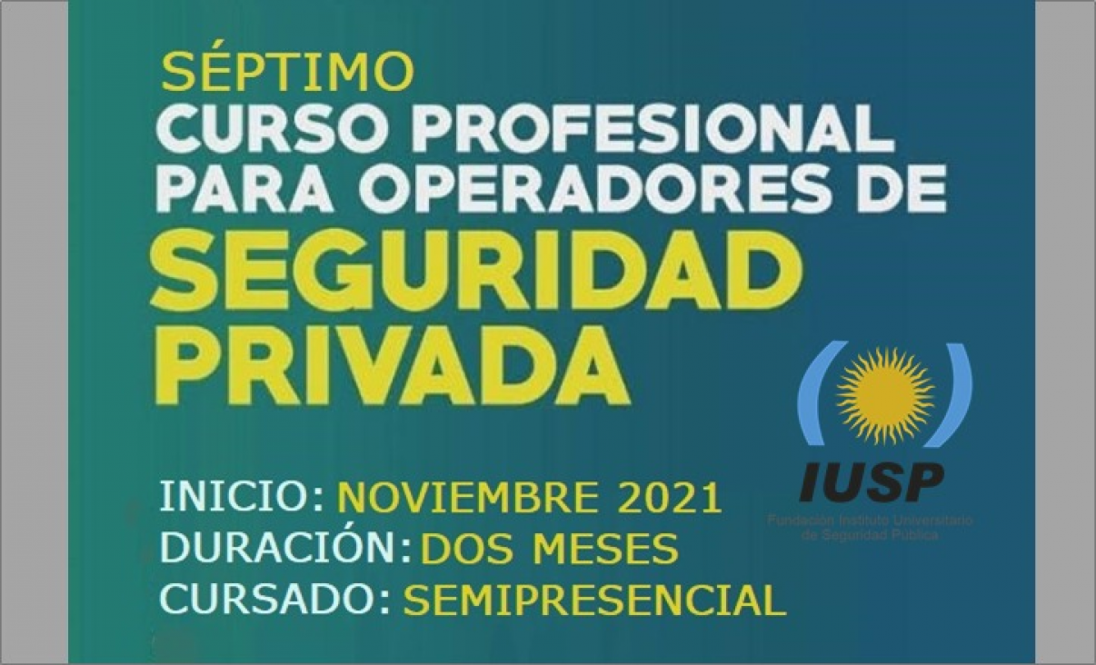 imagen Lanzamiento del Séptimo Curso para Operadores de Seguridad Privada