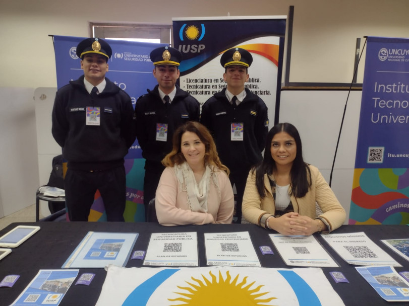 imagen 4 En la Expo Educativa de San Rafael el IUSP presentó su oferta académica  